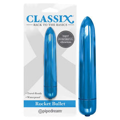 Classix Rocket Bullet Vibrator Blue
