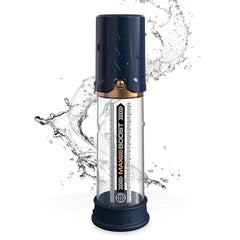 Pump Worx Max Boost Penis Pump - Blue