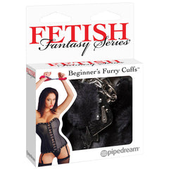 Fetish Fantasy Series Beginner's Furry Cuffs - Black