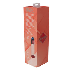 PUMPED Automatic Waterproof Penis Pump - Metal Red/Clear USB Rechargeable