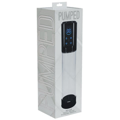 PUMPED MegaLift Automatic Penis Pump - Black - Black/Clear USB Rechargeable