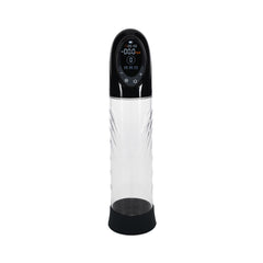 PUMPED CyberPulse Automatic Penis Pump - Black/Clear USB Rechargeable
