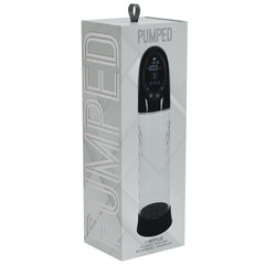 PUMPED CyberPulse Automatic Penis Pump - Black/Clear USB Rechargeable
