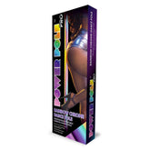 Box of Power Pole Pro rainbow chrome dance pole on a white background