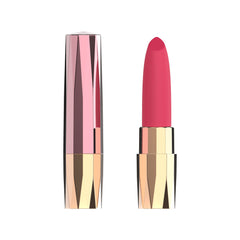 Passion Play Rechargeable Lipstick Vibe - Pink/Gold 9.6 cm USB Rechargeable Lipstick Bullet Vibrator