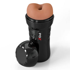 PDX Wet Bussies Super Bangin Butt - Brown Anal Stroker