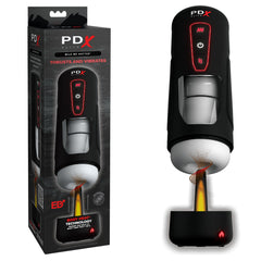 PDX Elite Milk Me Hotter - Thrusting Heating & Vibrating Auto Stroker Masturbator USB Rechargeable
