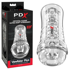 PDX Elite ViewTube EZ-Grip Stroker - Clear Stroker
