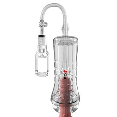PDX Elite ViewTube Vac XXL Pump Stroker - Clear Vagina Stroker with Suction Pump
