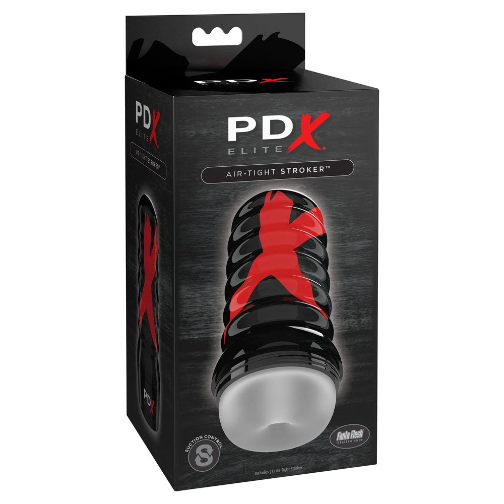 PDX Elite Air-Tight Stroker Masturbator - Frosted