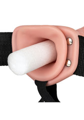 REALROCK Hollow Strap-on - 20.5 cm Flesh