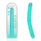 REALROCK 34 cm Double Dong - Turquoise - Turquoise 34 cm (14'') Double Dong