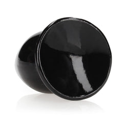 REALROCK 9 cm Anal Butt Plug - Black