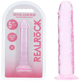 REALROCK Realistic 5'' Dildo - Pink - Pink 12.7 cm Dildo