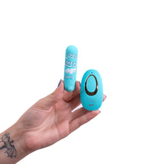 Maia JESSI 420 Remote Bullet Vibrator - Blue