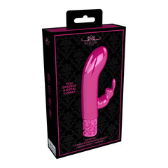 ROYAL GEMS Dazzling - Silicone Rechargeable Bullet Rabbit Vibrator