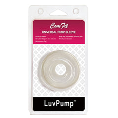 LuvPump ComFit Silicone Universal Penis Pump Sleeve - White