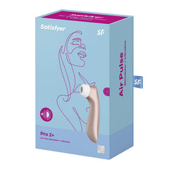 Satisfyer Pro 2+ Rose Gold Air-Pulse Vibrator