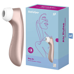 Satisfyer Pro 2+ Rose Gold Air-Pulse Vibrator