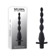 Selopa VIBRATING BUTT PLUG ANAL BEADS