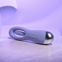 Selopa IN A FLAP - Purple 15 cm USB Rechargeable Flicking Stimulator