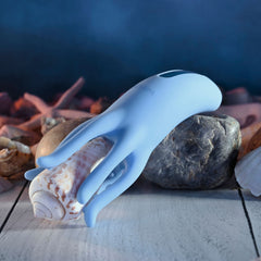 Selopa TENTACLE TICKLER - Blue USB Rechargeable Vibrating Stimulator