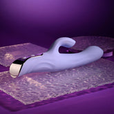 Evolved LAVENDER LOVE Rabbit Vibrator - Purple 23.3 cm USB Rechargeable