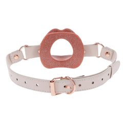 Sex & Mischief Peaches n CreaMe Silicone Lips Gag