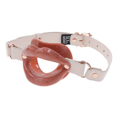 Sex & Mischief Peaches n CreaMe Silicone Lips Gag