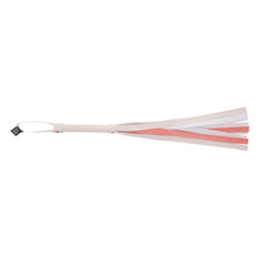 Sex & Mischief Peaches n CreaMe Stripe Flogger - Peach 80 cm Flogger Whip