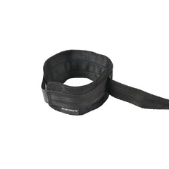 SPORTSHEETS Velvet Noir Adjustable Hog Tie & Cuff Set - Black Restraints
