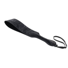 SPORTSHEETS Velvet Noir Loop Paddle - Black 42 cm Paddle