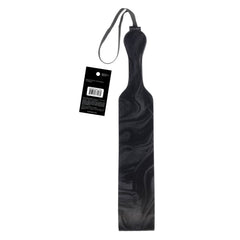 SPORTSHEETS Velvet Noir Loop Paddle - Black 42 cm Paddle