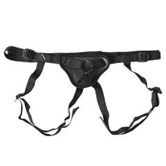 SPORTSHEETS Deep Dive Strap-On - Black Adjustable Strap-On Harness (No Probe Included)