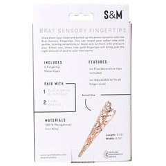 Sex & Mischief Brat Sensory Fingertips