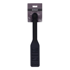 EDGE MINE Silicone Spanking Paddle - Black