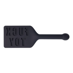 EDGE FUCK TOY Silicone Spanking Paddle - Black