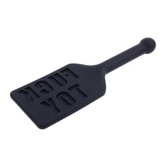 EDGE FUCK TOY Silicone Spanking Paddle - Black