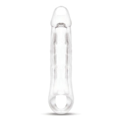Size Up 2 Inch See-Thru Penis Extender with Ball Loop