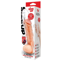 See-Thru Penis Extender with Ball Loop