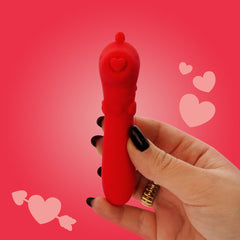 Unihorn - USB Bullet - Cupid's Beau - Red USB Rechargeable Vibrating Bullet