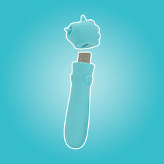 Unihorn - USB Bullet - Mount'n Peak - Teal USB Rechargeable Vibrating Bullet