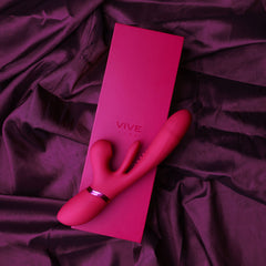 VIVE Ena G-spot Rabbit Vibrator - Pink