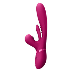 VIVE Ena G-spot Rabbit Vibrator - Pink