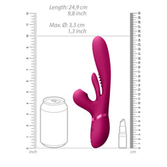 VIVE Ena G-spot Rabbit Vibrator - Pink