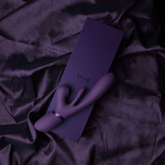 VIVE Ena G-spot Rabbit Vibrator - Purple