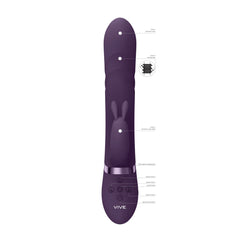 VIVE Nari G-spot Rabbit Vibrator - Purple