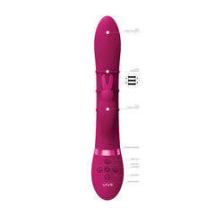 VIVE Sora G-spot Rabbit Vibrator - Pink