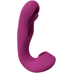 VIVE Yuna Flapping Tongue Suction Vibrator - Pink