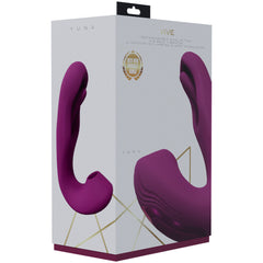 VIVE Yuna Flapping Tongue Suction Vibrator - Pink
